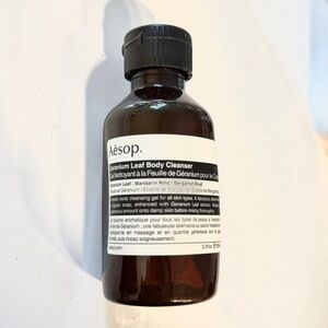 Aesop Geranium Body Cleanser Travel size 3.3oz 100ml Shower Gel